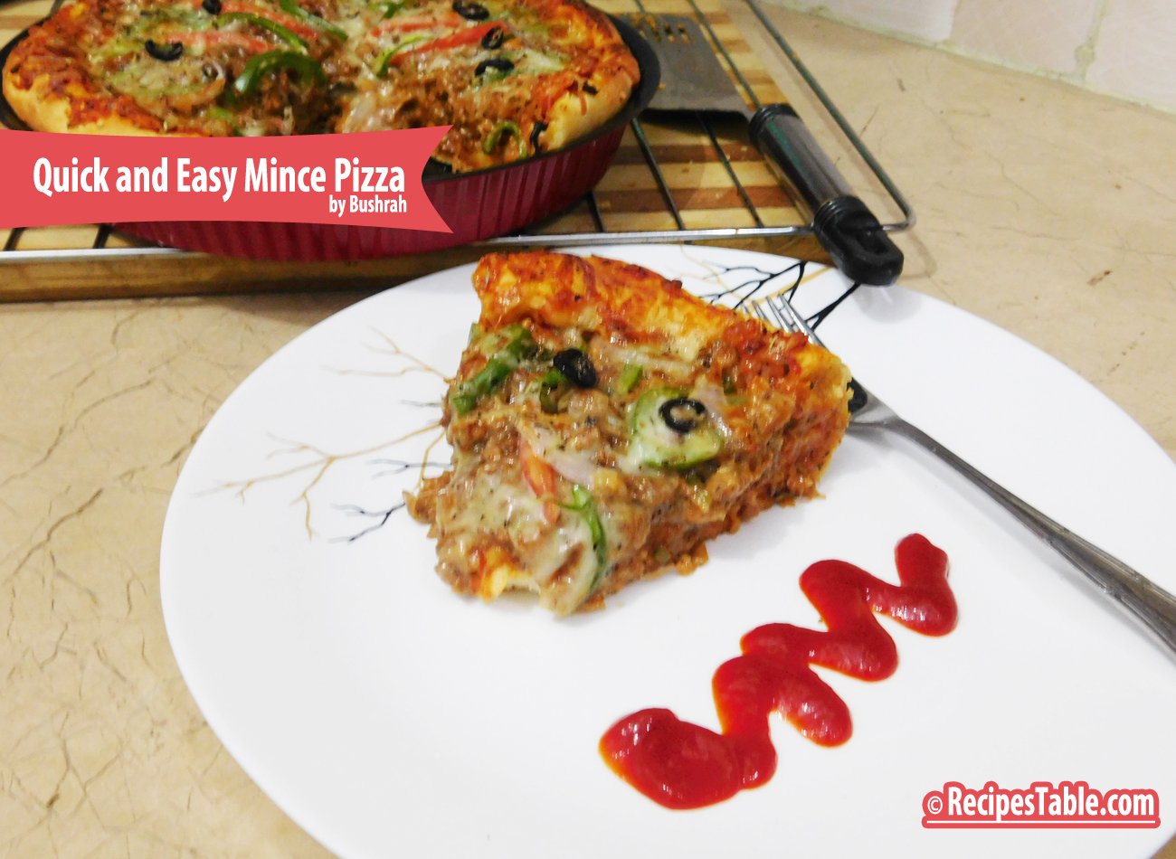 Quick and Easy Mince Pizza