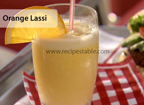 Orange Lassi Recipe