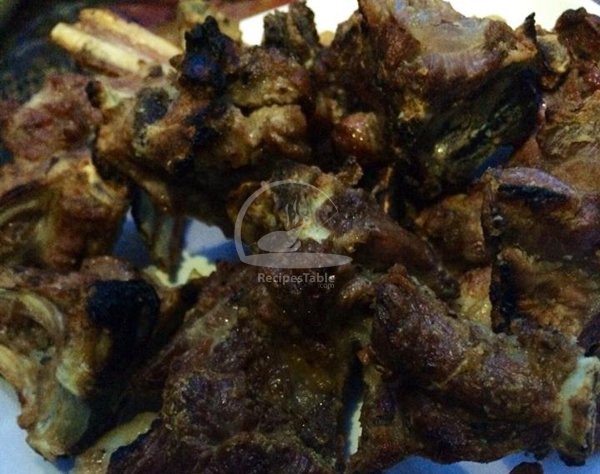 Mutton Chop Tikka Recipe