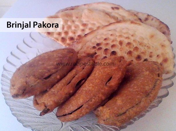 Brinjal Pakoda Recipe