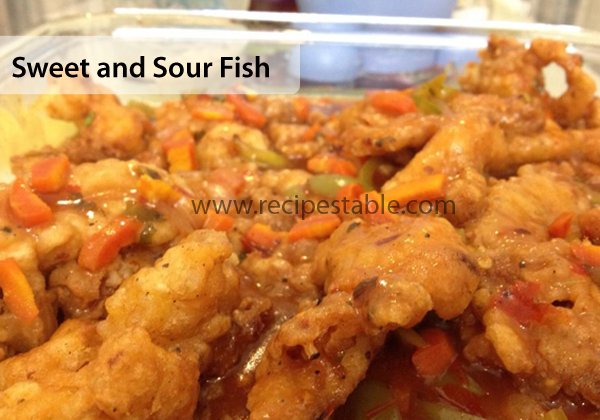 Sweet and sour Fish Recipe