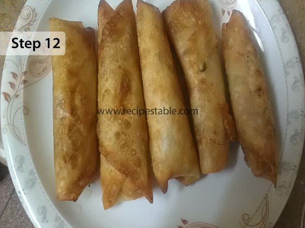 Vegetable Spring Rolls recipe