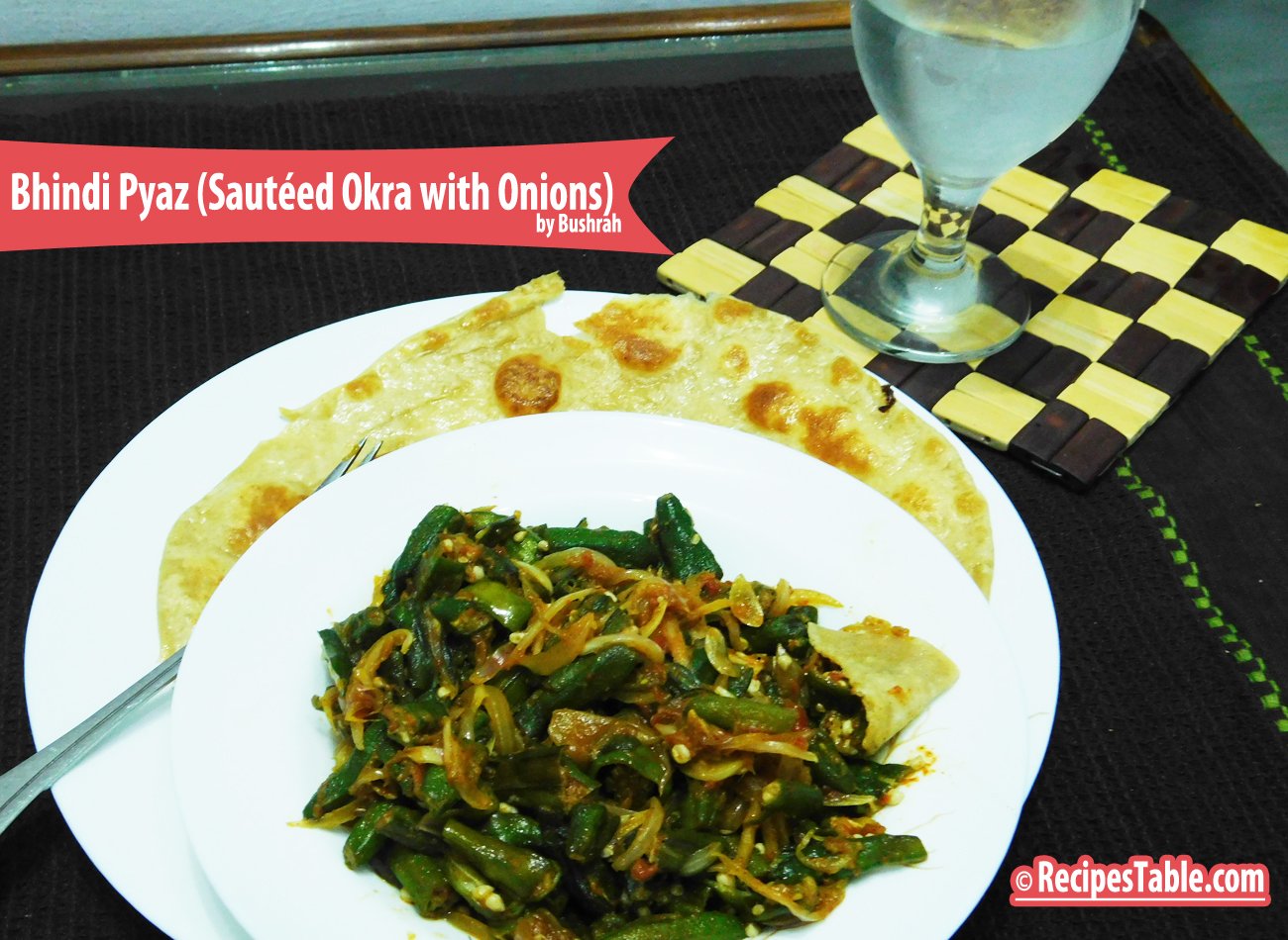 Bhindi Pyaz (Sautéed Okra with Onions)