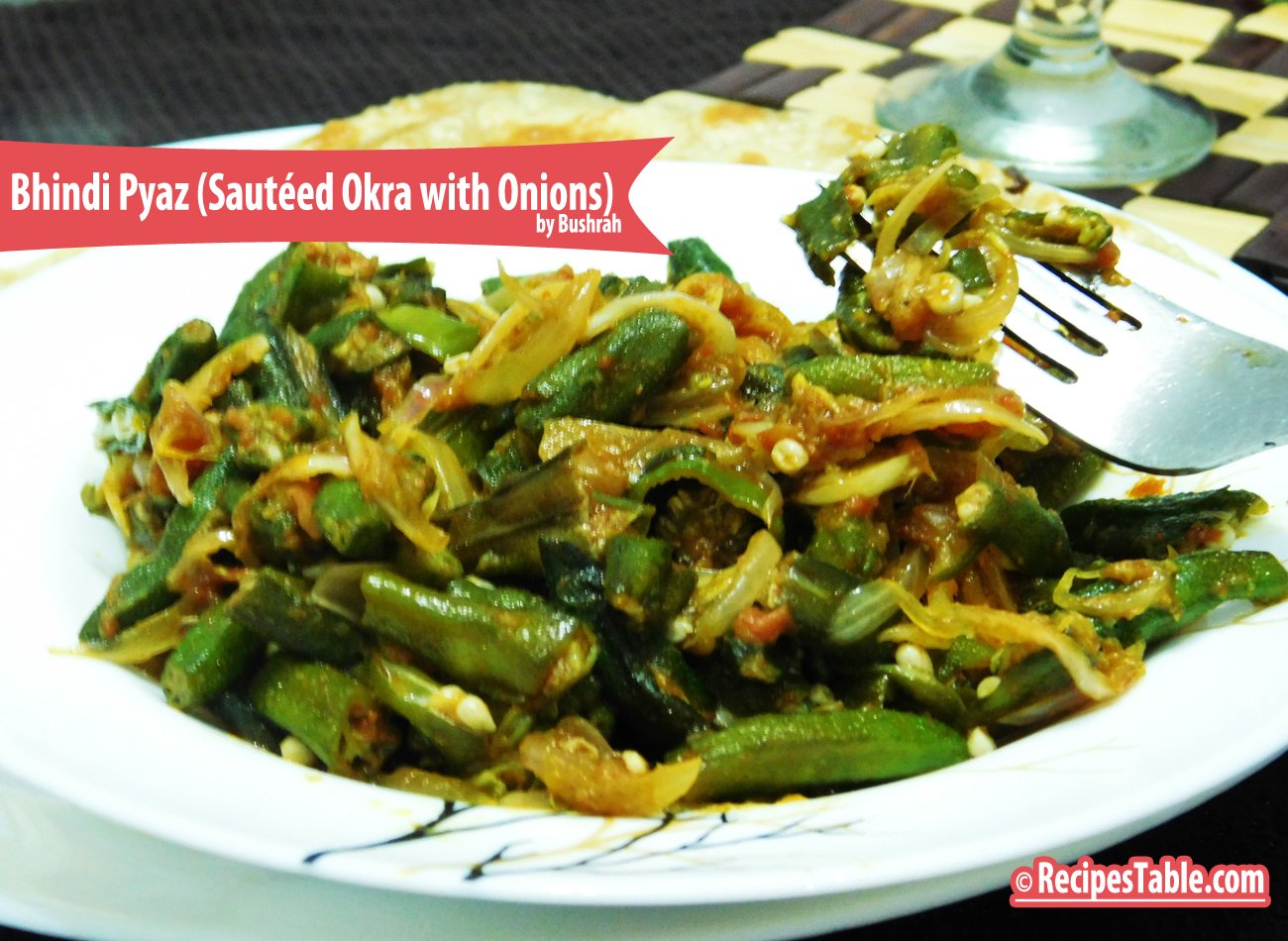 Bhindi Pyaz (Sautéed Okra with Onions)