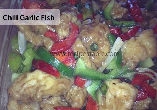 Chili Garlic Fish Recipe