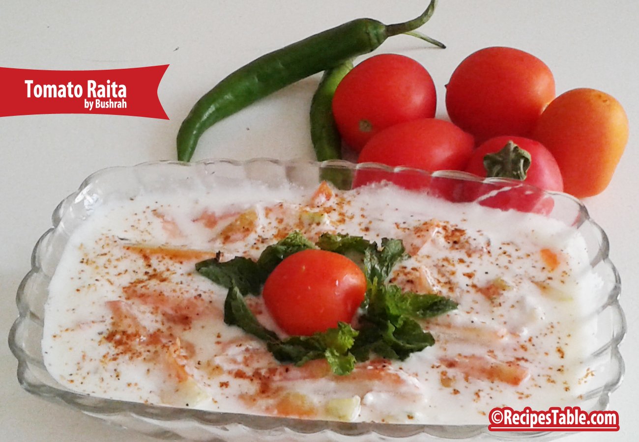 Tomato Raita recipe