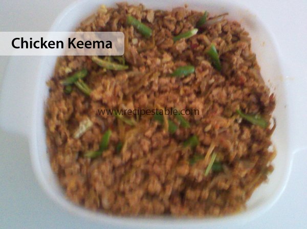Chicken Keema Recipe