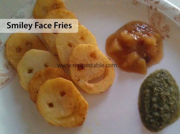 Smiley Face Fries Recipe
