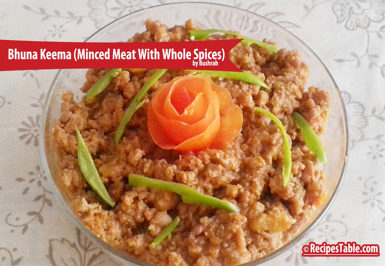 Bhuna Keema recipe