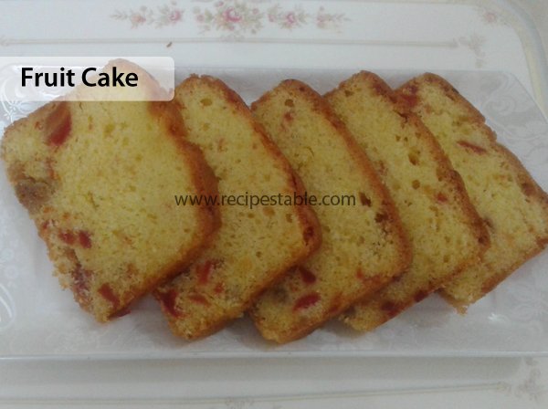 Fruit Cake Recipe