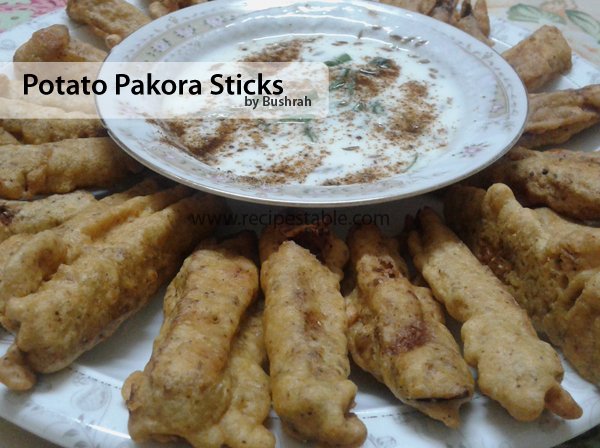 Potato Pakora Sticks