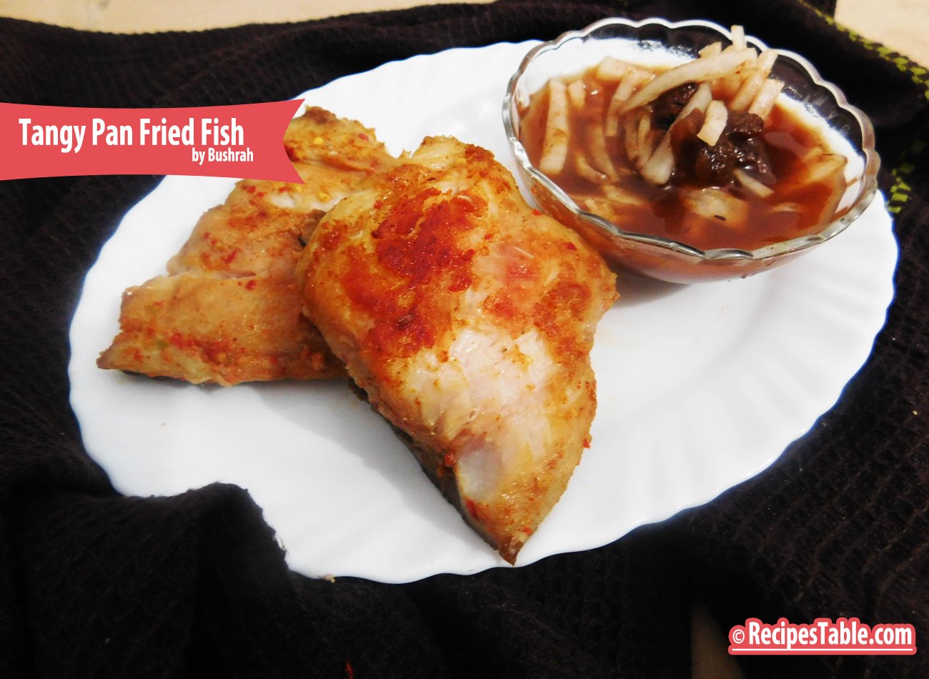 Photo: Tangy Pan Fried Fish (Clean Eating Version)