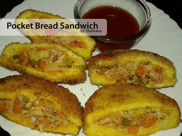Pocket Bread Sandwich Recipe