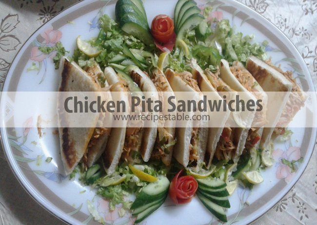 Chicken Pita Sandwiches Recipe