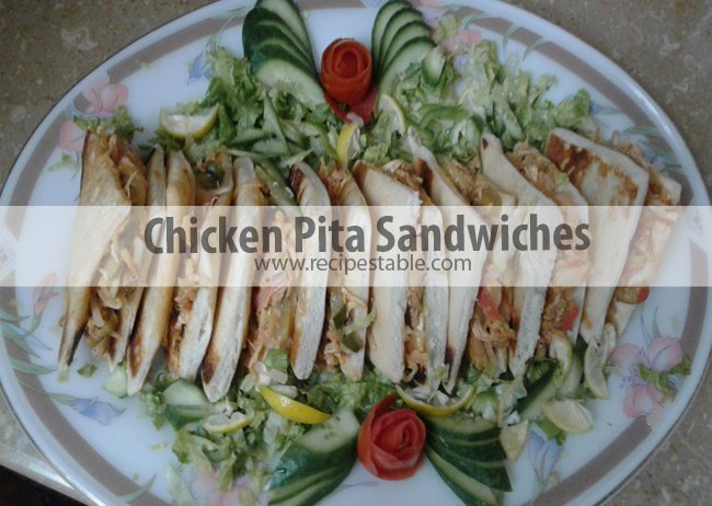 Chicken Pita Sandwiches Recipe
