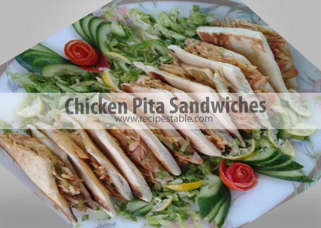 Chicken Pita Sandwiches Recipe