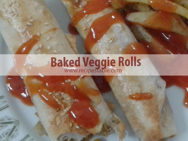 Baked Veggie Rolls Recipe