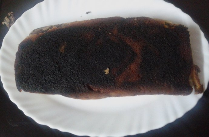 Burnt From Bottom