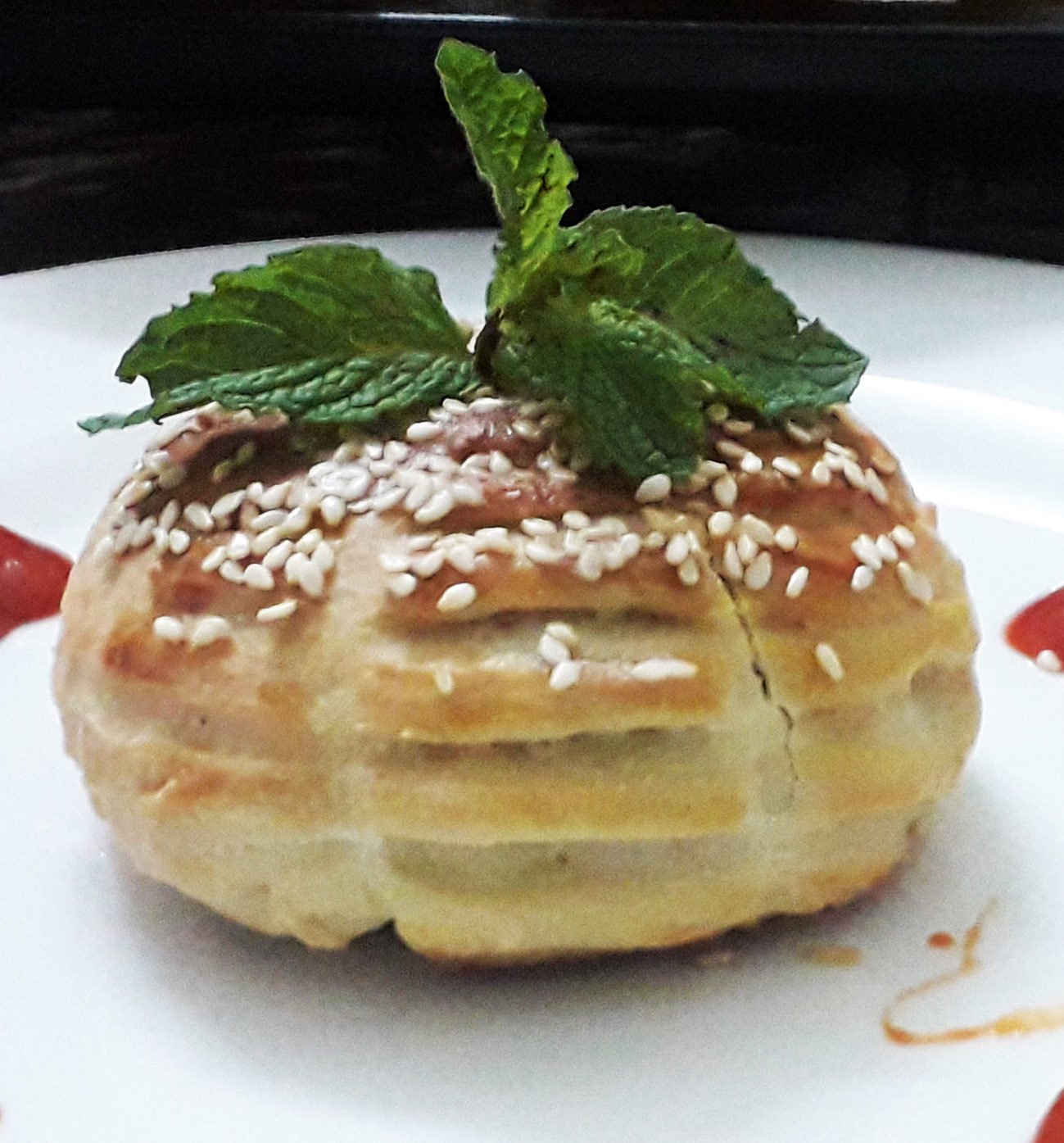 Stuffed Chicken Buns Recipe